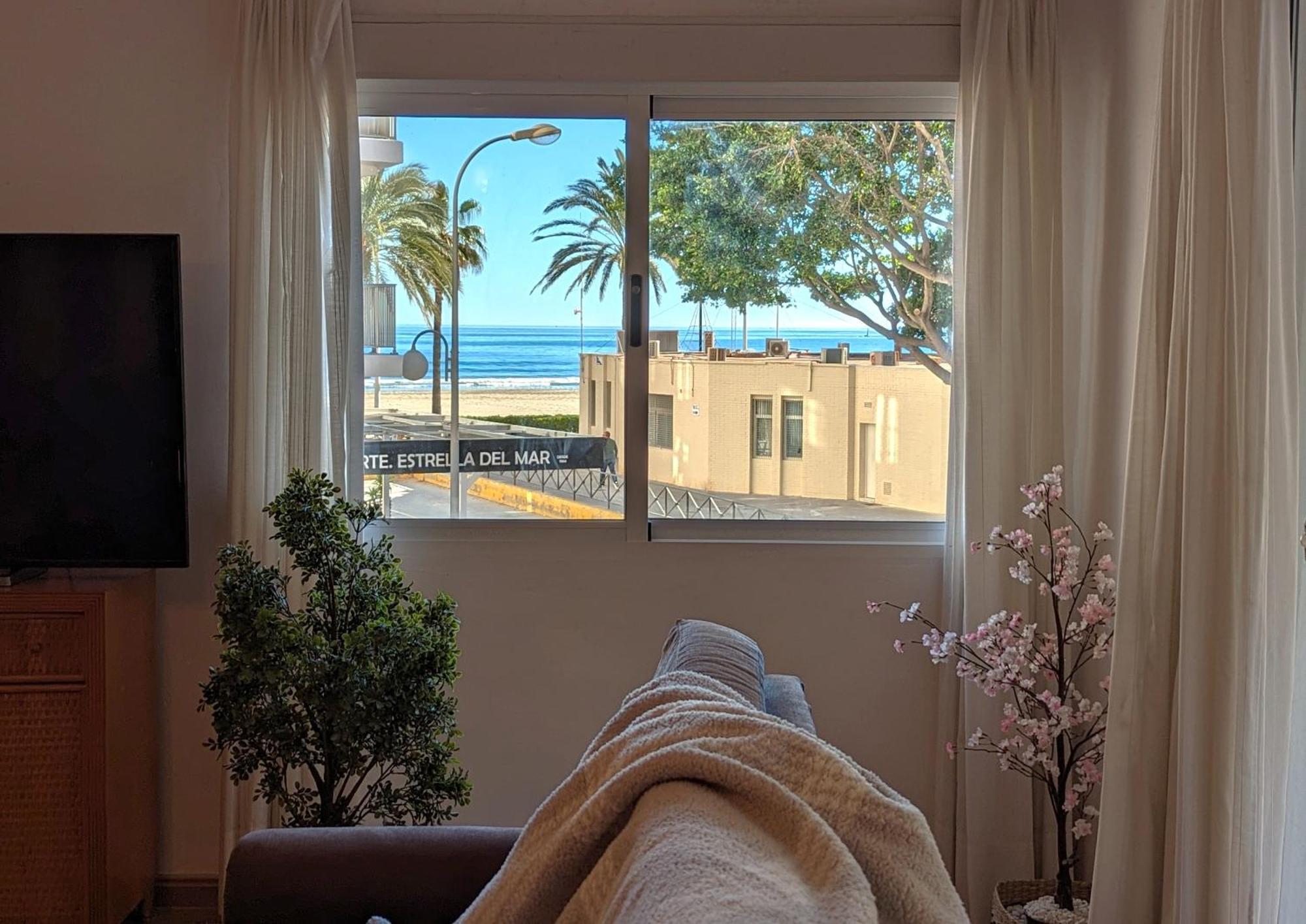 Amplio, Vistas, Parking, A 50 Mts De La Playa Apartment Cullera Ngoại thất bức ảnh